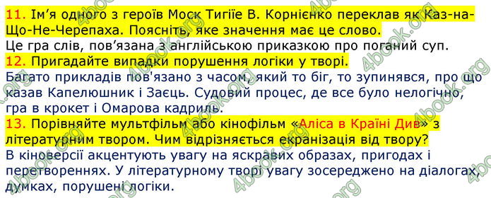 Зарубіжна література 5 клас Ніколенко 2018. ГДЗ