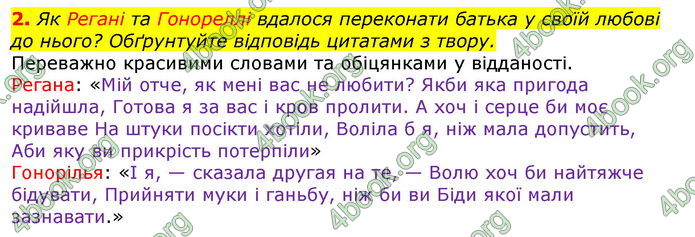 Відповіді Зарубіжна література 7 клас Волощук 2020