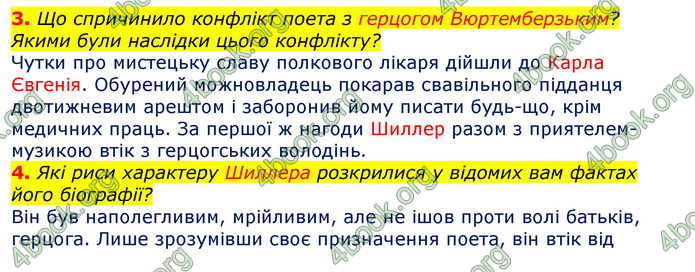 Відповіді Зарубіжна література 7 клас Волощук 2020