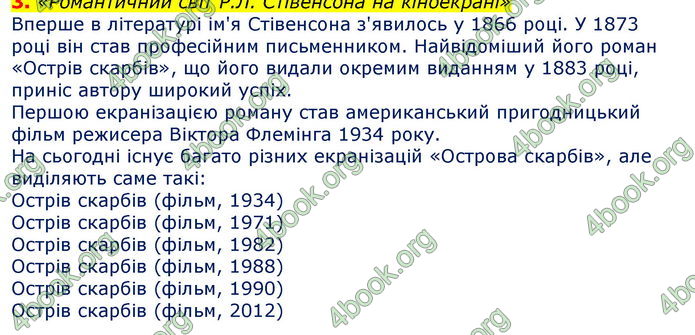 Відповіді Зарубіжна література 7 клас Волощук 2020