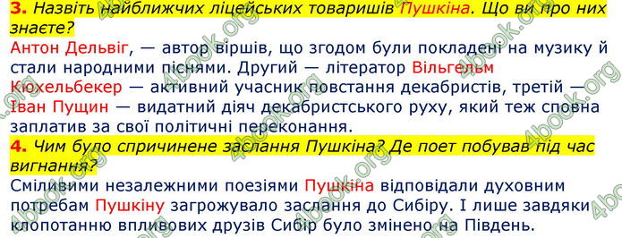 Відповіді Зарубіжна література 7 клас Волощук 2020