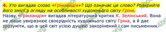 Відповіді Зарубіжна література 7 клас Волощук 2020