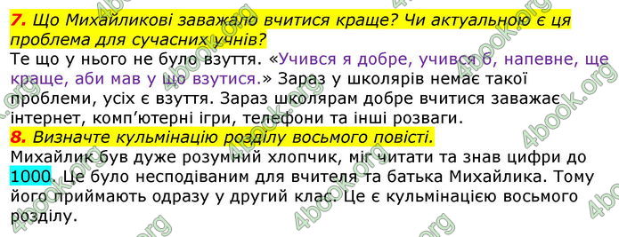 ГДЗ Українська література 7 клас Авраменко 2020