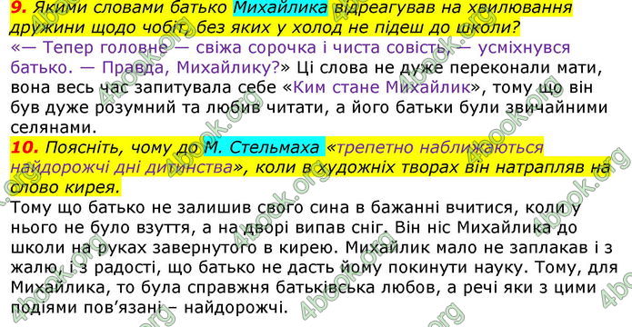 ГДЗ Українська література 7 клас Авраменко 2020