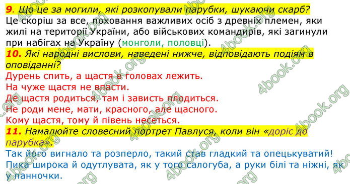 ГДЗ Українська література 7 клас Авраменко 2020