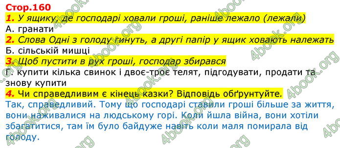 ГДЗ Українська література 7 клас Авраменко 2020