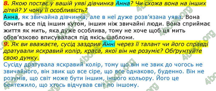 ГДЗ Українська література 7 клас Авраменко 2020