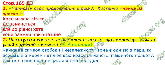 ГДЗ Українська література 7 клас Авраменко 2020