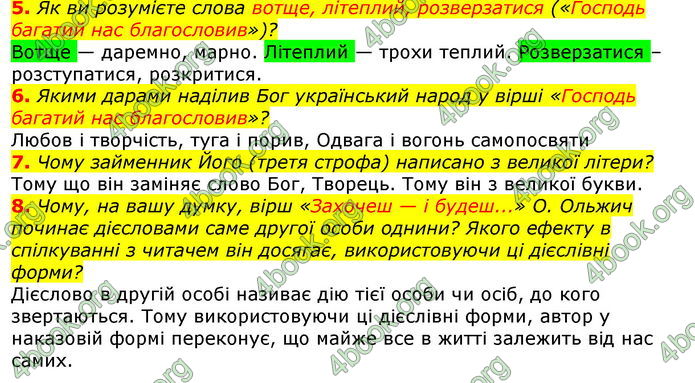 ГДЗ Українська література 7 клас Авраменко 2020