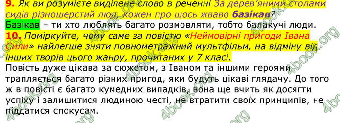 ГДЗ Українська література 7 клас Авраменко 2020