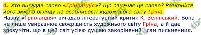 Відповіді Світова література 7 клас Волощук