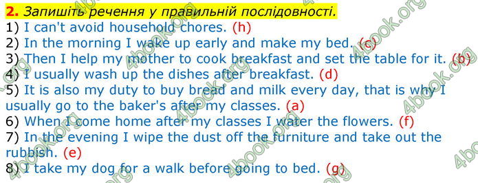 Решебник Зошит Англійська мова 7 клас Ходаковська. ГДЗ