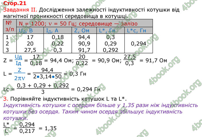 ГДЗ Зошит Фізика 11 клас Мацюк, Струж