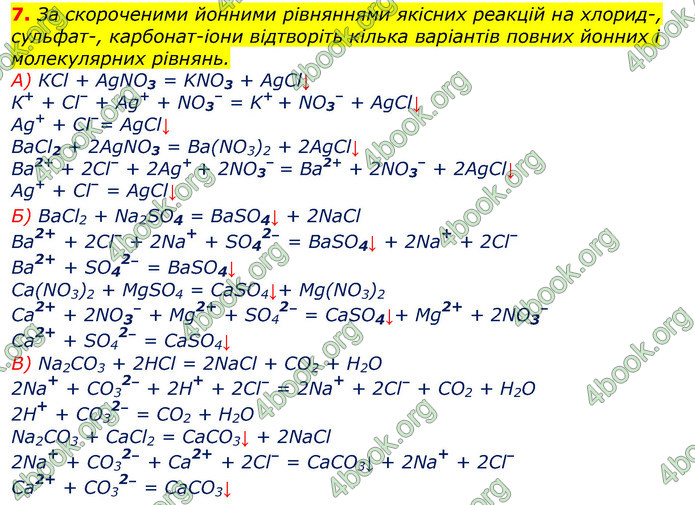 Відповіді Хімія 9 клас Лашевська 2017