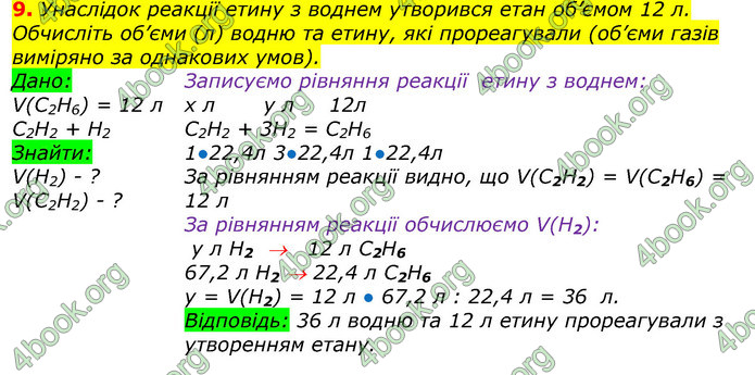 Відповіді Хімія 9 клас Лашевська 2017