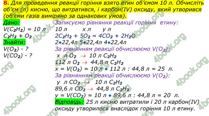 Відповіді Хімія 9 клас Лашевська 2017