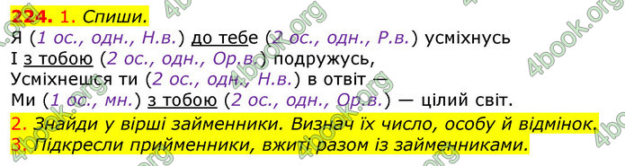 ГДЗ Українська мова 4 клас Коваленко