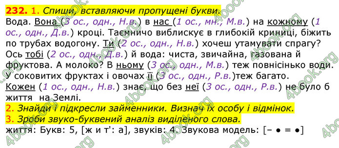 ГДЗ Українська мова 4 клас Коваленко