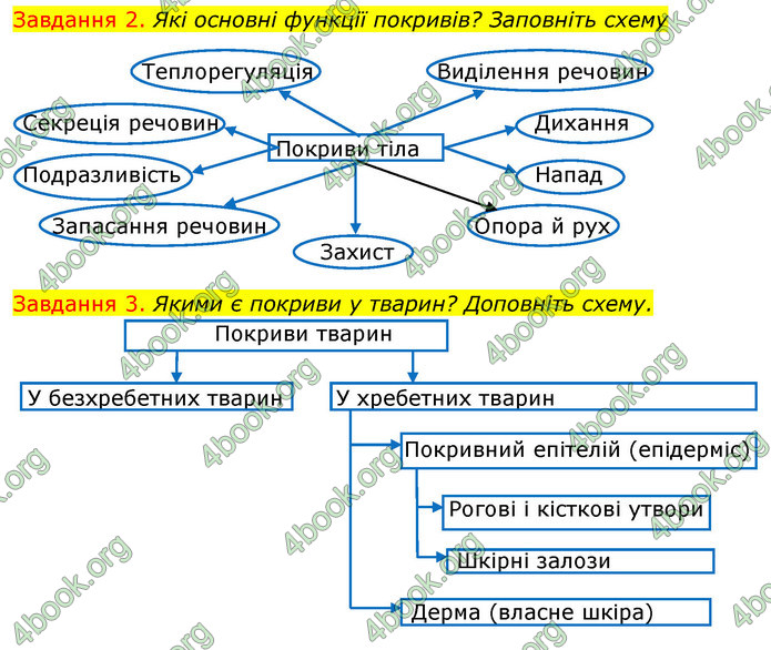 ГДЗ Зошит з Біології 7 клас Яременко