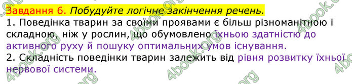 ГДЗ Зошит з Біології 7 клас Яременко