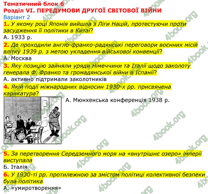 ГДЗ Зошит Всесвітня історія 10 клас Гісем