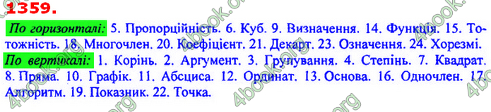 Відповіді Алгебра 7 клас Мерзляк 2020