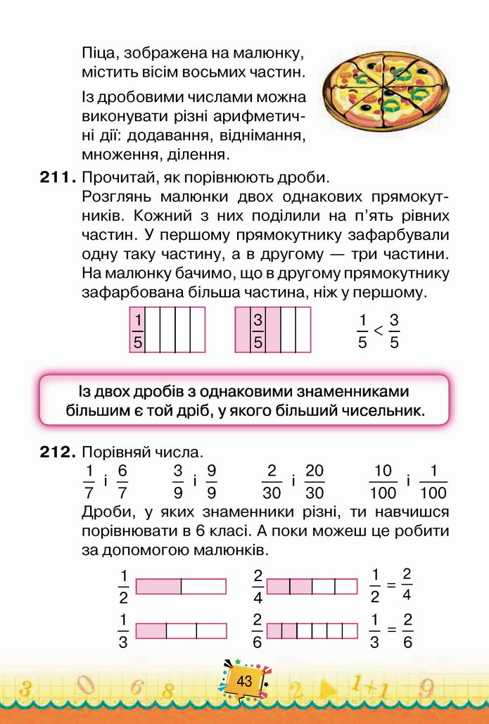 Математика 4 клас Листопад 2 частина