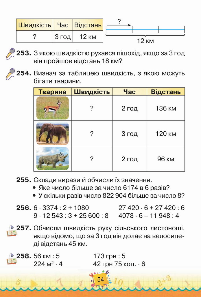 Математика 4 клас Листопад 2 частина