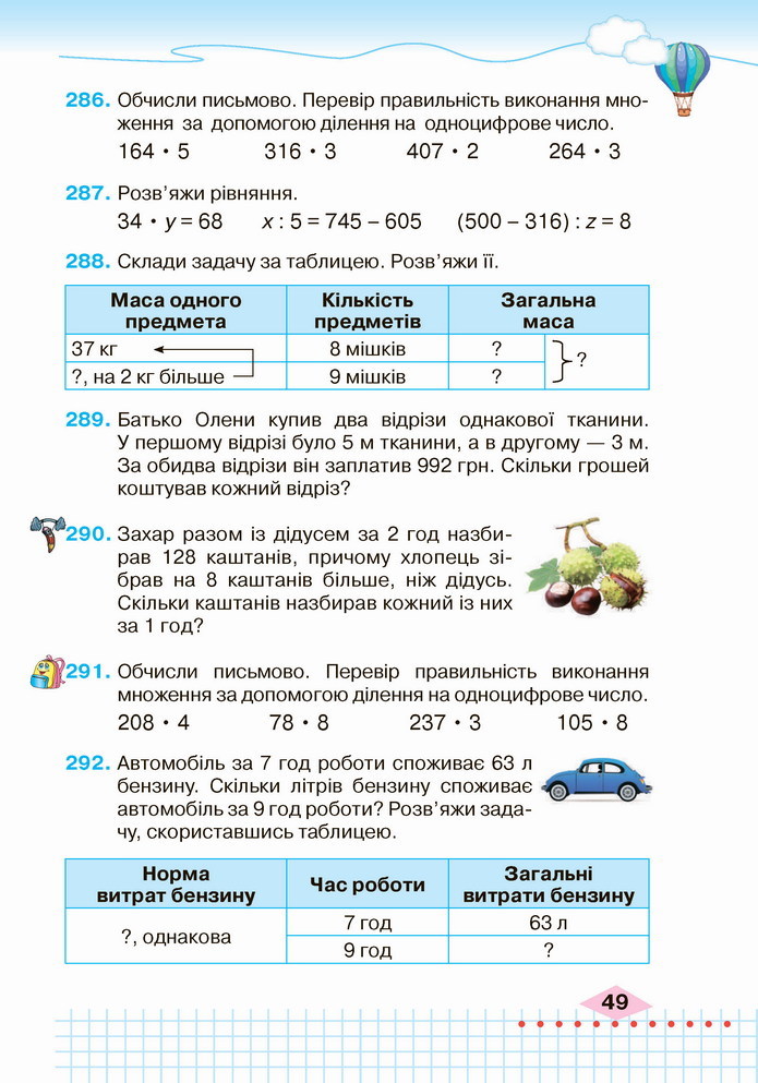 Математика 4 клас Оляницька 1 частина