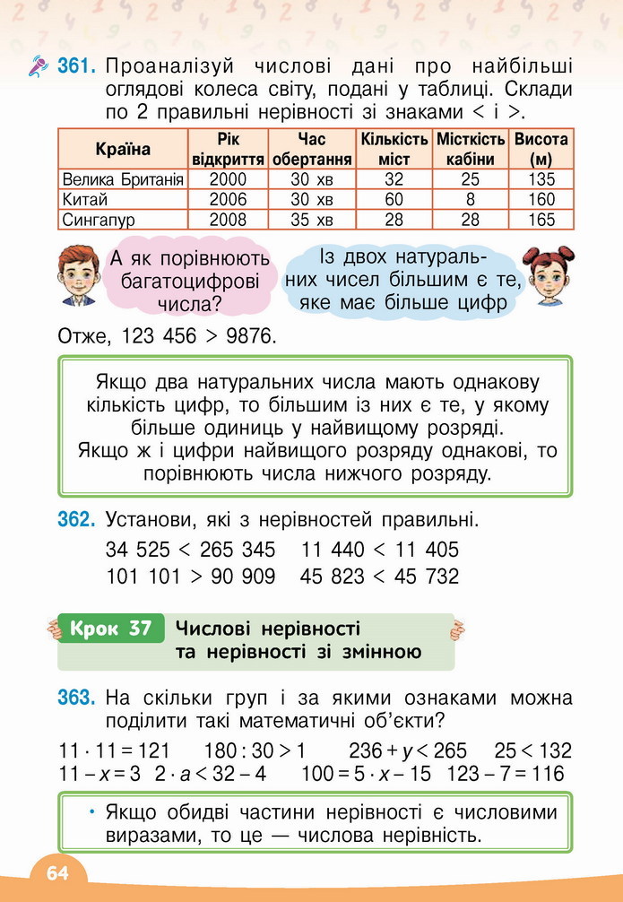 Математика 4 клас Бевз 2 частина