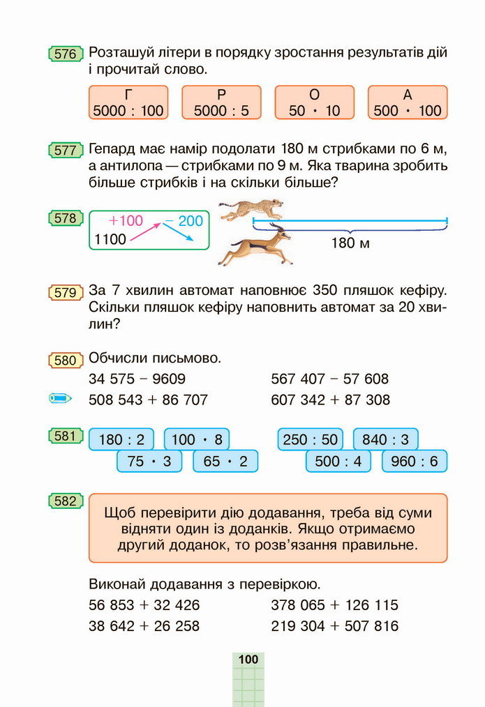 Математика 4 клас Будна 1 частина