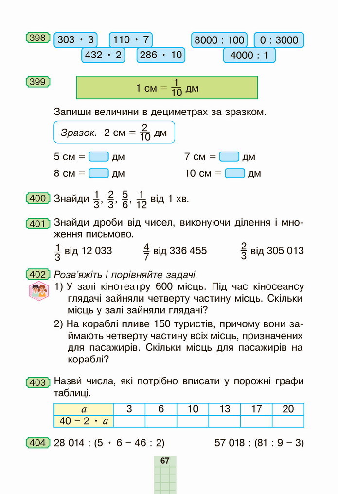 Математика 4 клас Будна 2 частина