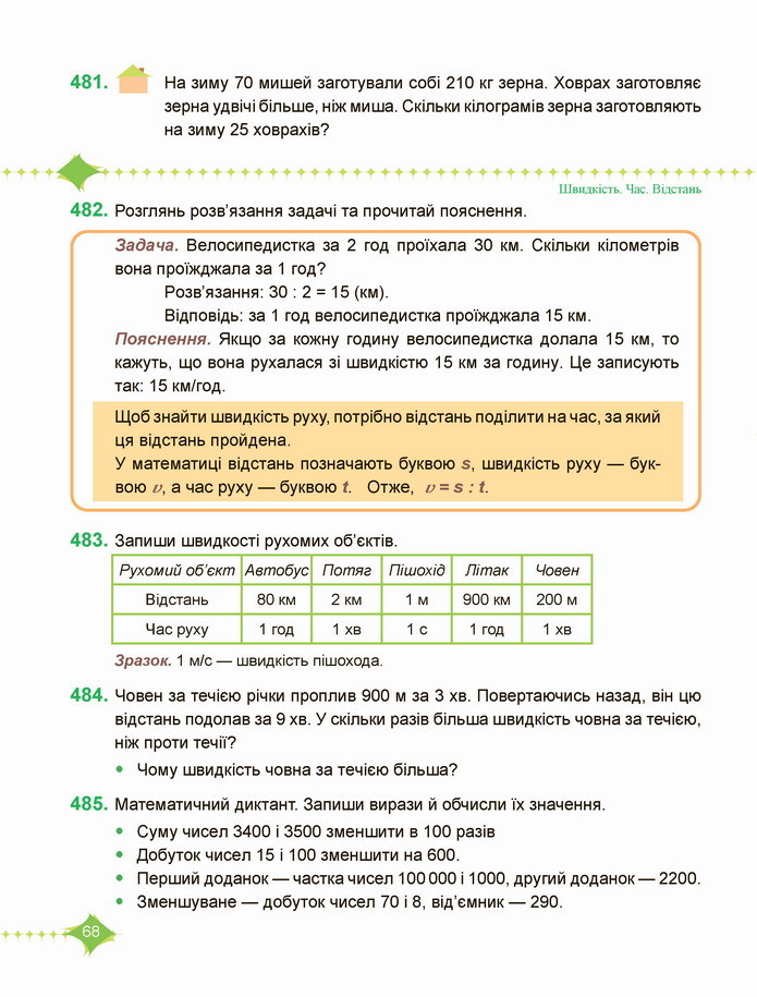 Математика 4 клас Козак 1 частина