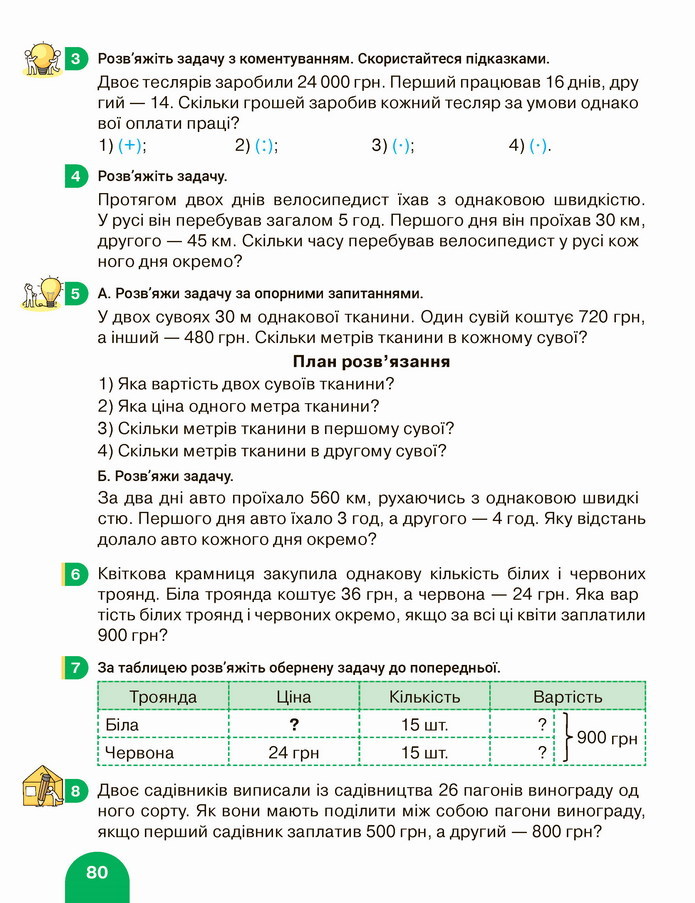 Математика 4 клас Логачевська 2 частина