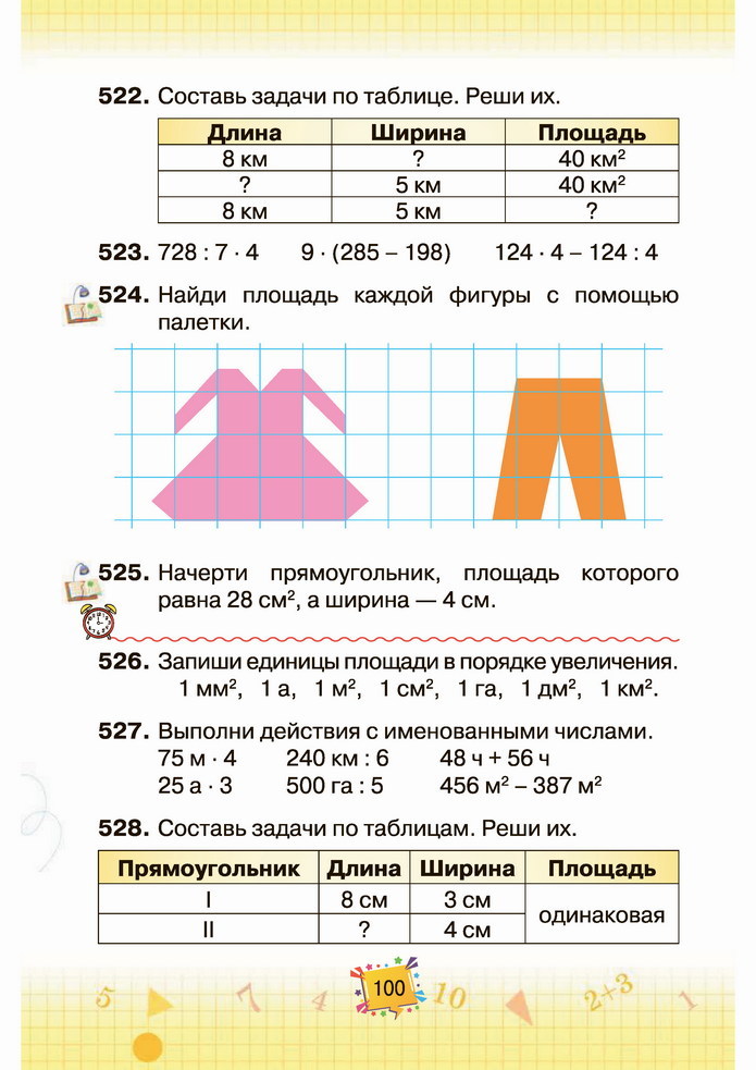 Математика 4 класс Листопад 1 часть