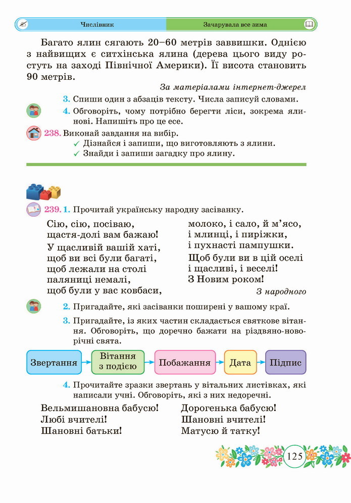 Українська мова 4 клас Сапун 1 частина