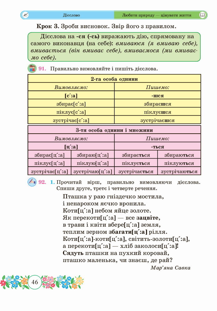 Українська мова 4 клас Сапун 2 частина