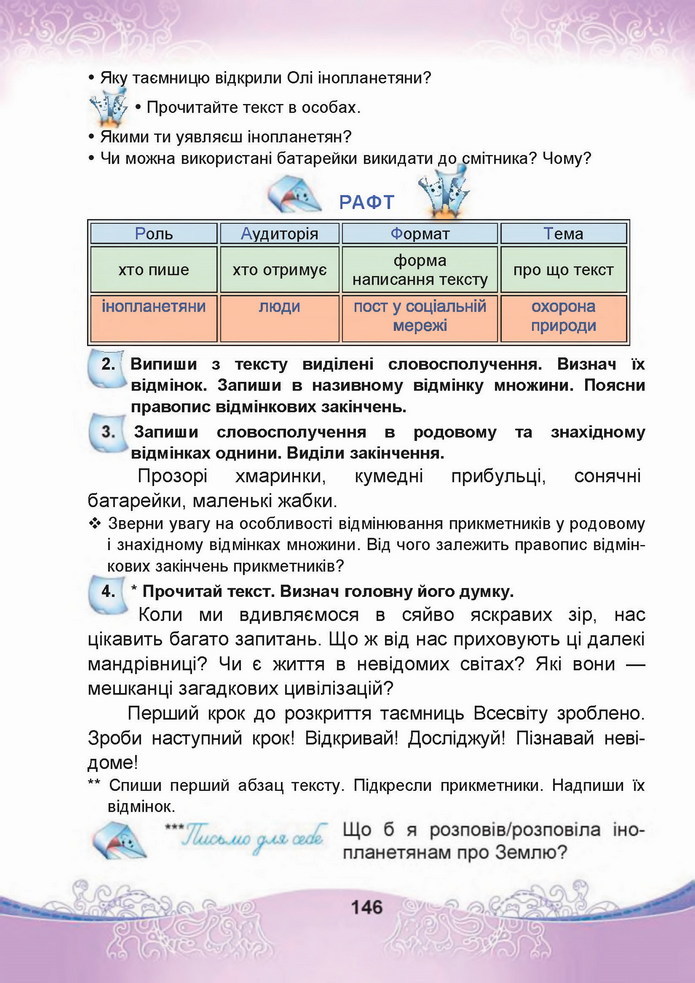 Українська мова 4 клас Чабайовська 1 частина