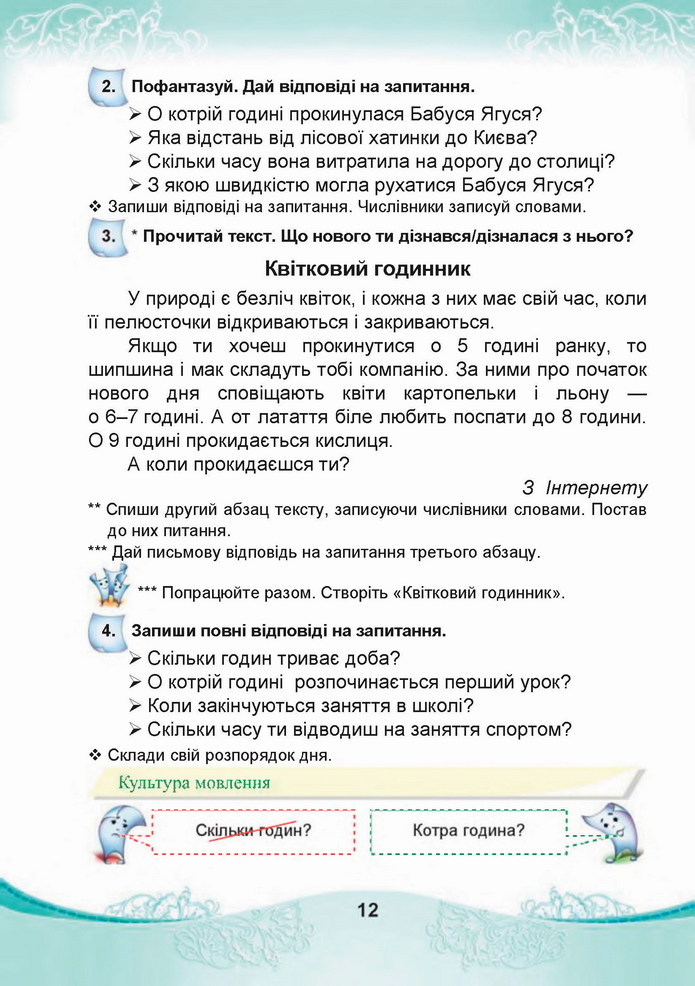 Українська мова 4 клас Чабайовська 2 частина
