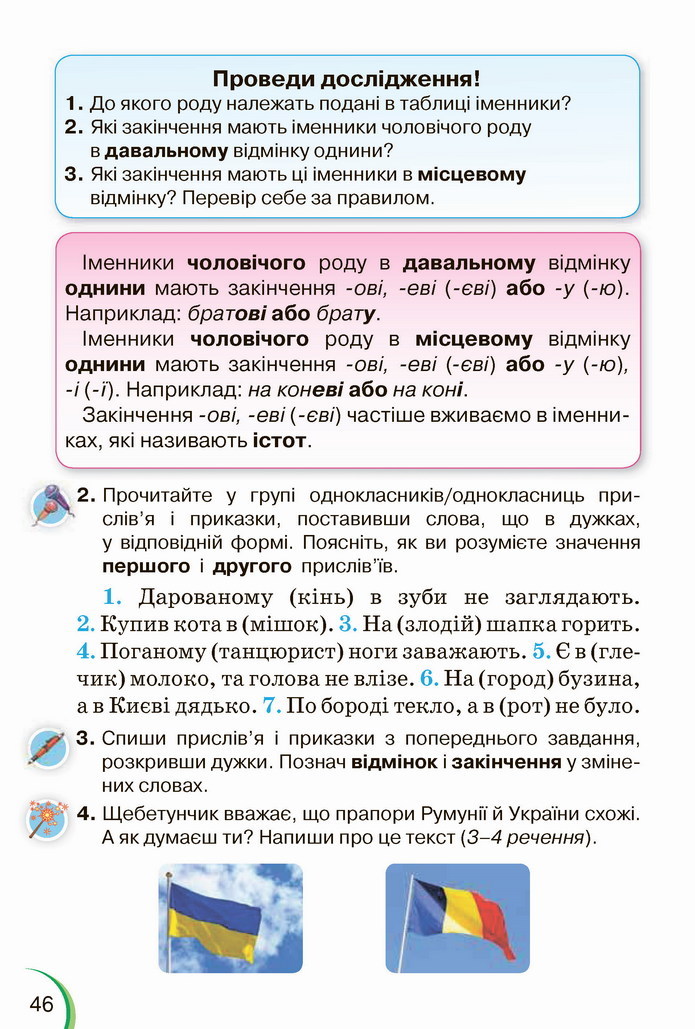 Українська мова 4 клас Пономарьова 1 частина