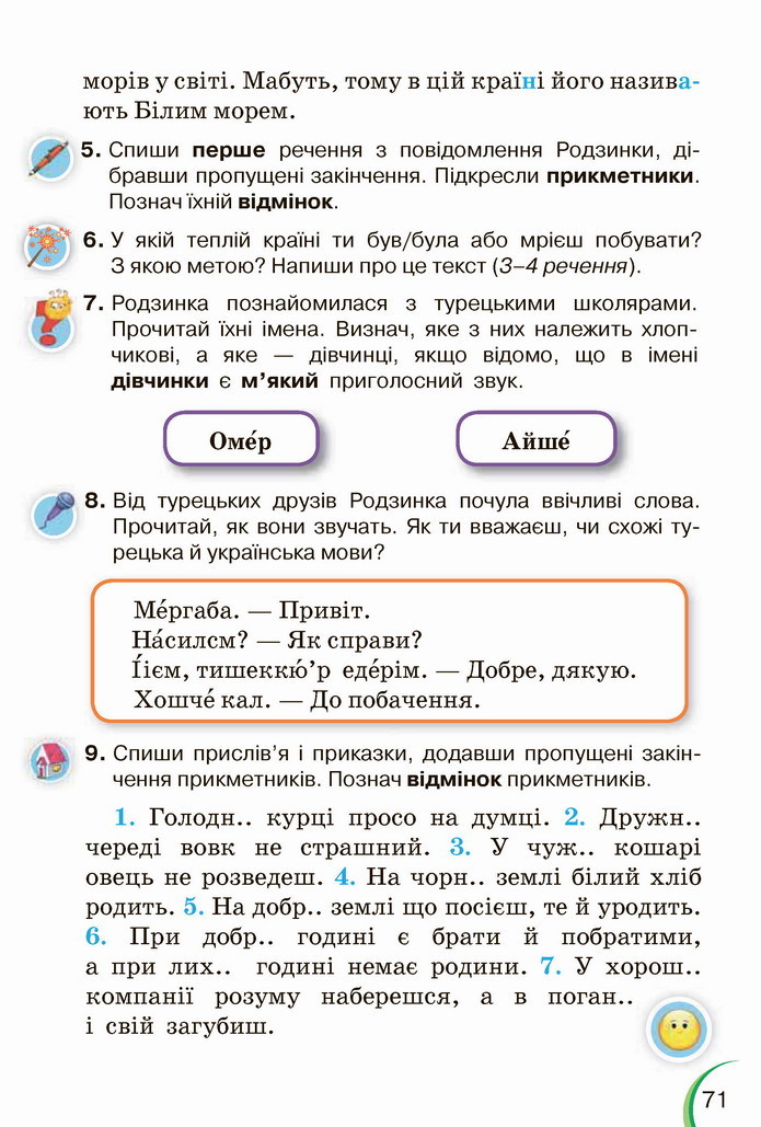 Українська мова 4 клас Пономарьова 1 частина