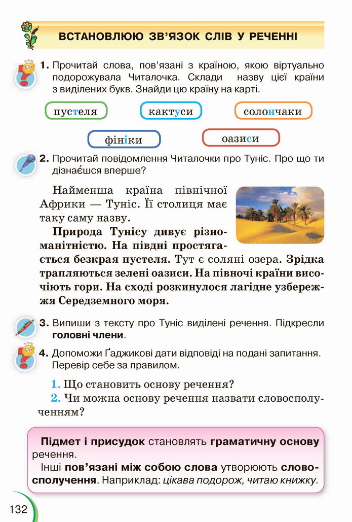 Українська мова 4 клас Пономарьова 1 частина