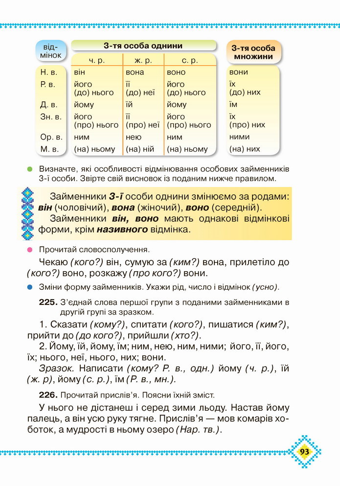 Українська мова 4 клас Захарійчук 2021 1 частина