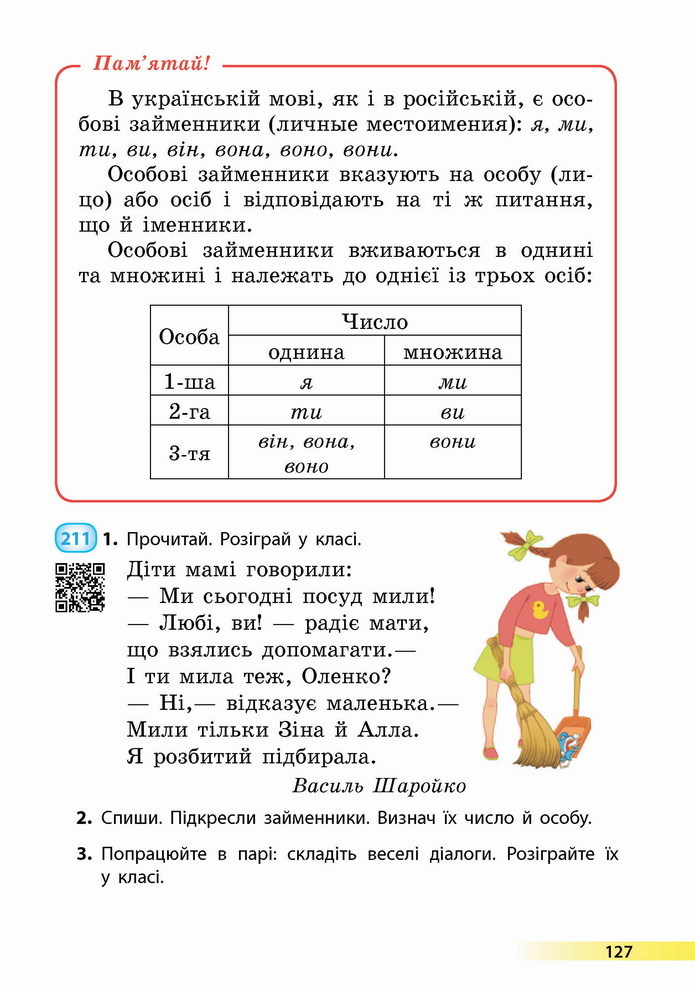 Українська мова 4 клас Коваленко 1 частина