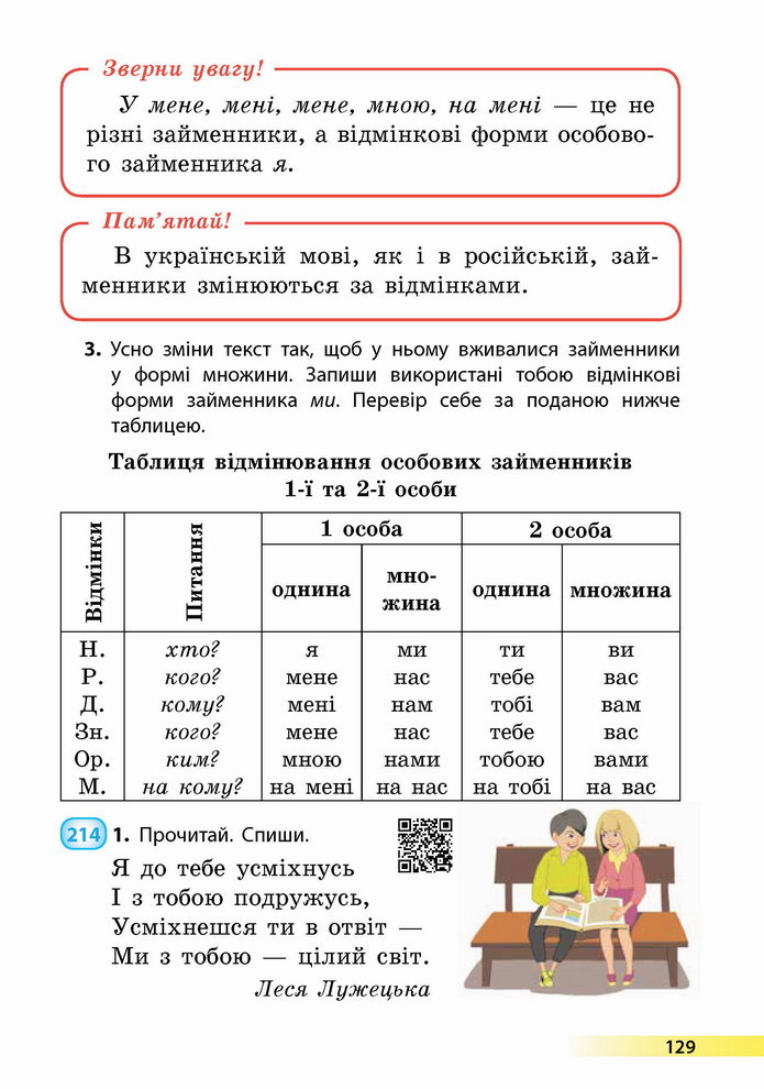 Українська мова 4 клас Коваленко 1 частина