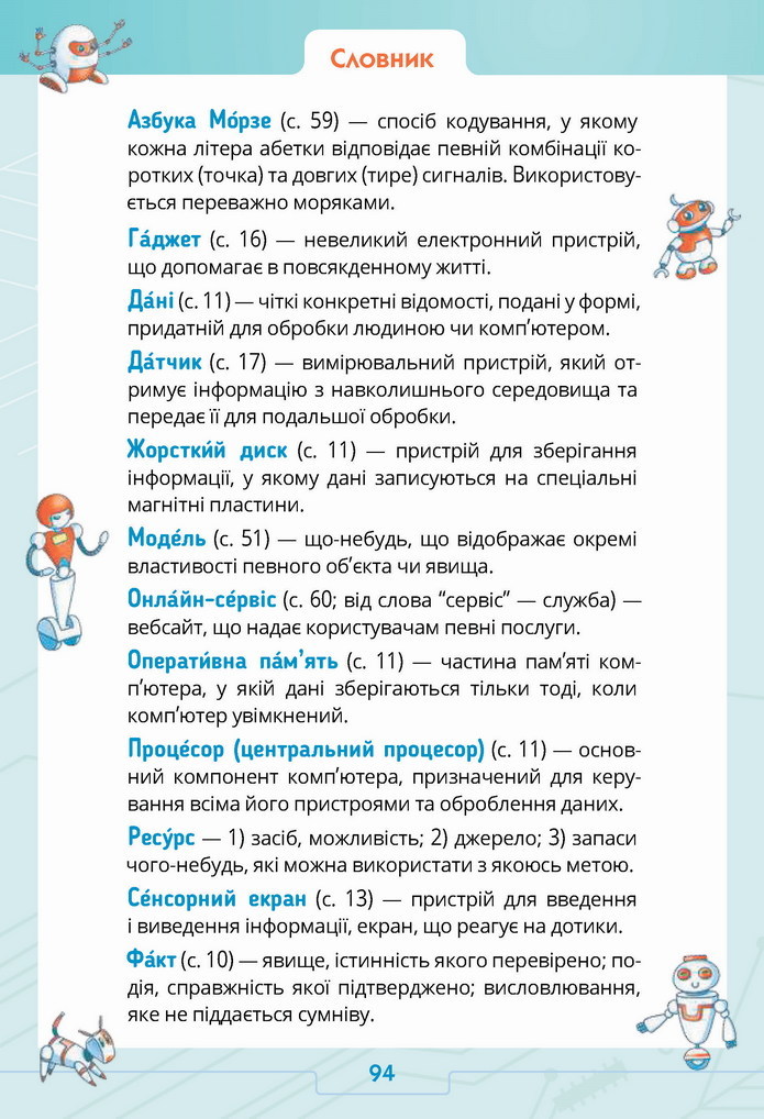 Інформатика 4 клас Андрусич