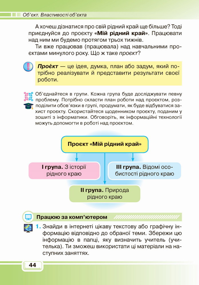 Інформатика 4 клас Вдовенко
