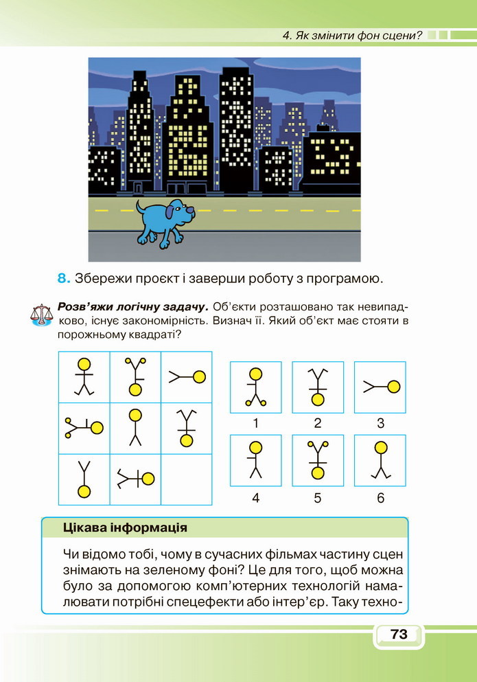 Інформатика 4 клас Вдовенко