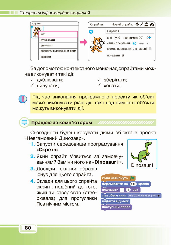 Інформатика 4 клас Вдовенко