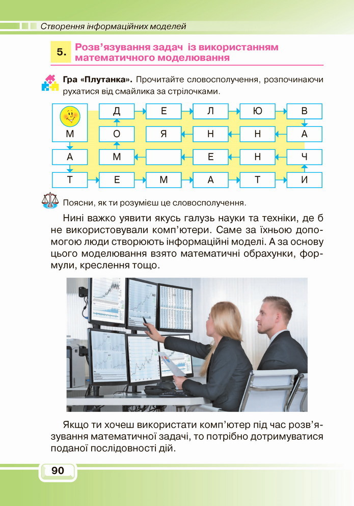 Інформатика 4 клас Вдовенко